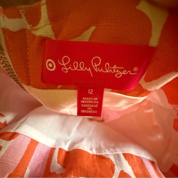 Lilly Pulitzer shift dress sz 12 - Picture 4 of 5